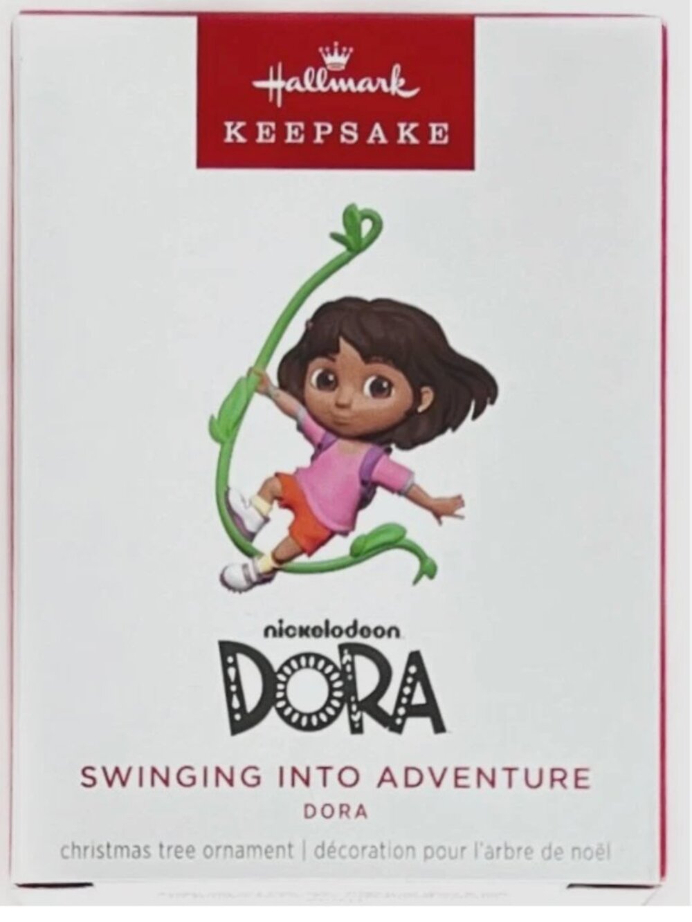 New 2025 Hallmark Keepsake Ornament Nickelodeon Dora Swinging Into Adventure